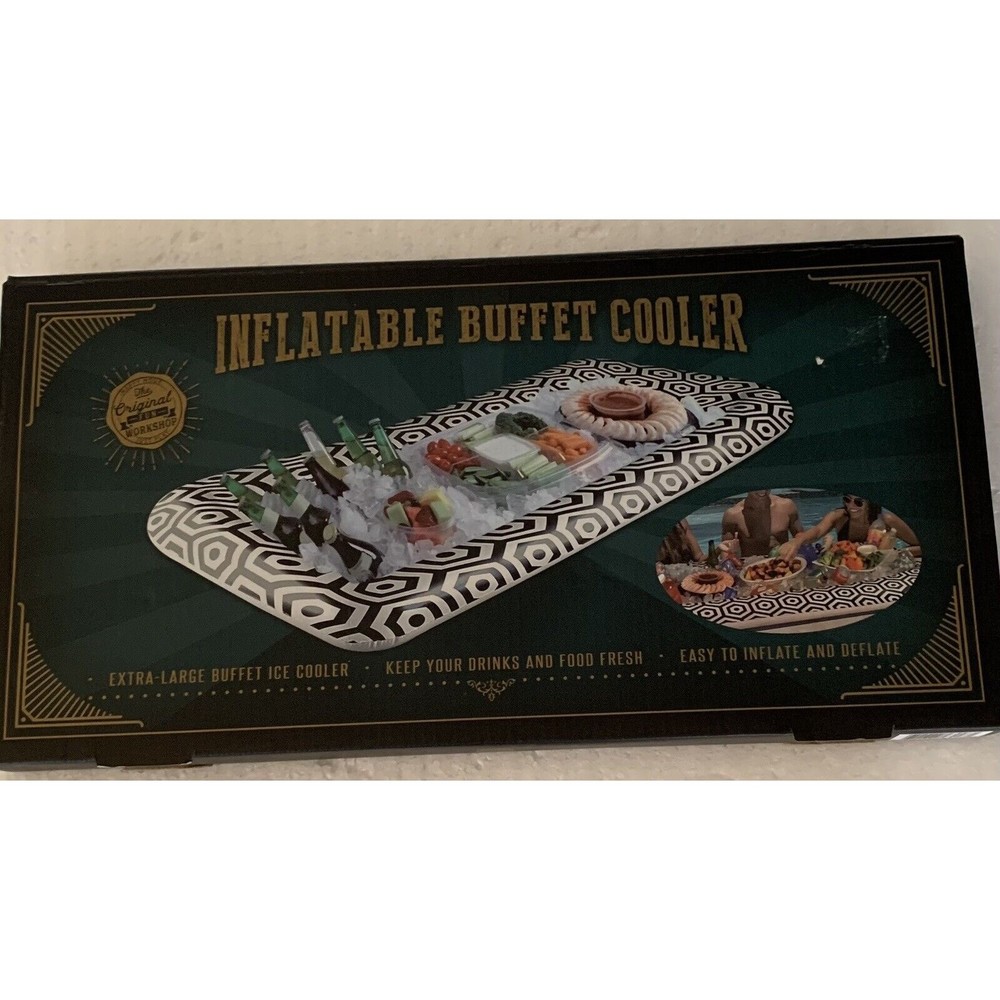 Inflatable Buffet Ice Cooler Original Fun Workshop Extra Large Party New in Box